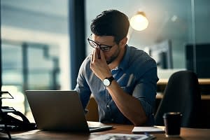 Berufsbedingte Stressbelastung: ...